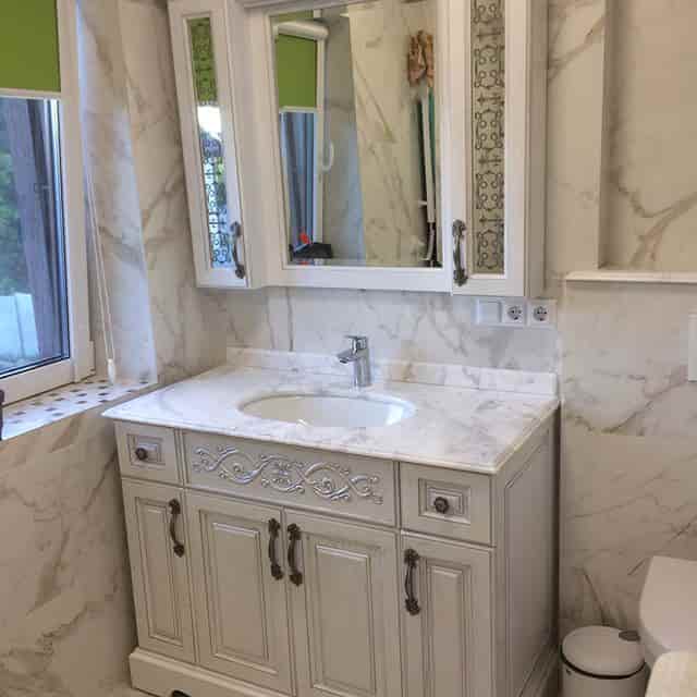 тумба в ванную со столешницей на заказ